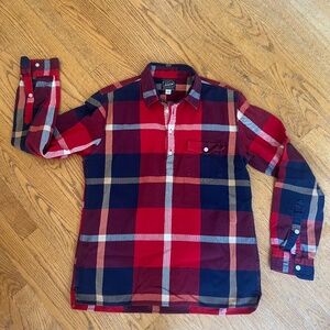 J.Crew Men's Plaid Button Down Medium